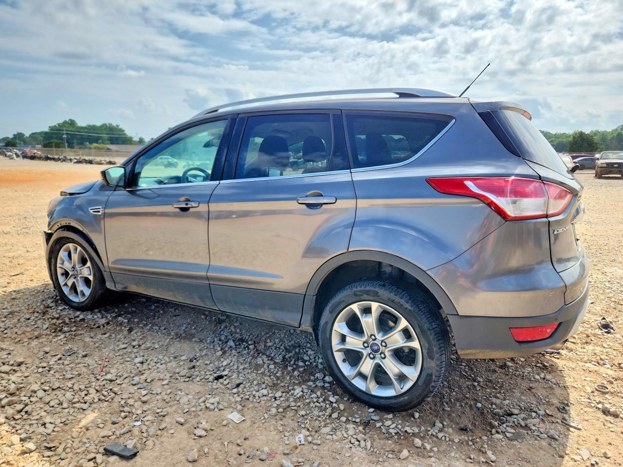 2014 Ford Escape Titanium Gray vin: 1FMCU0J91EUB33540