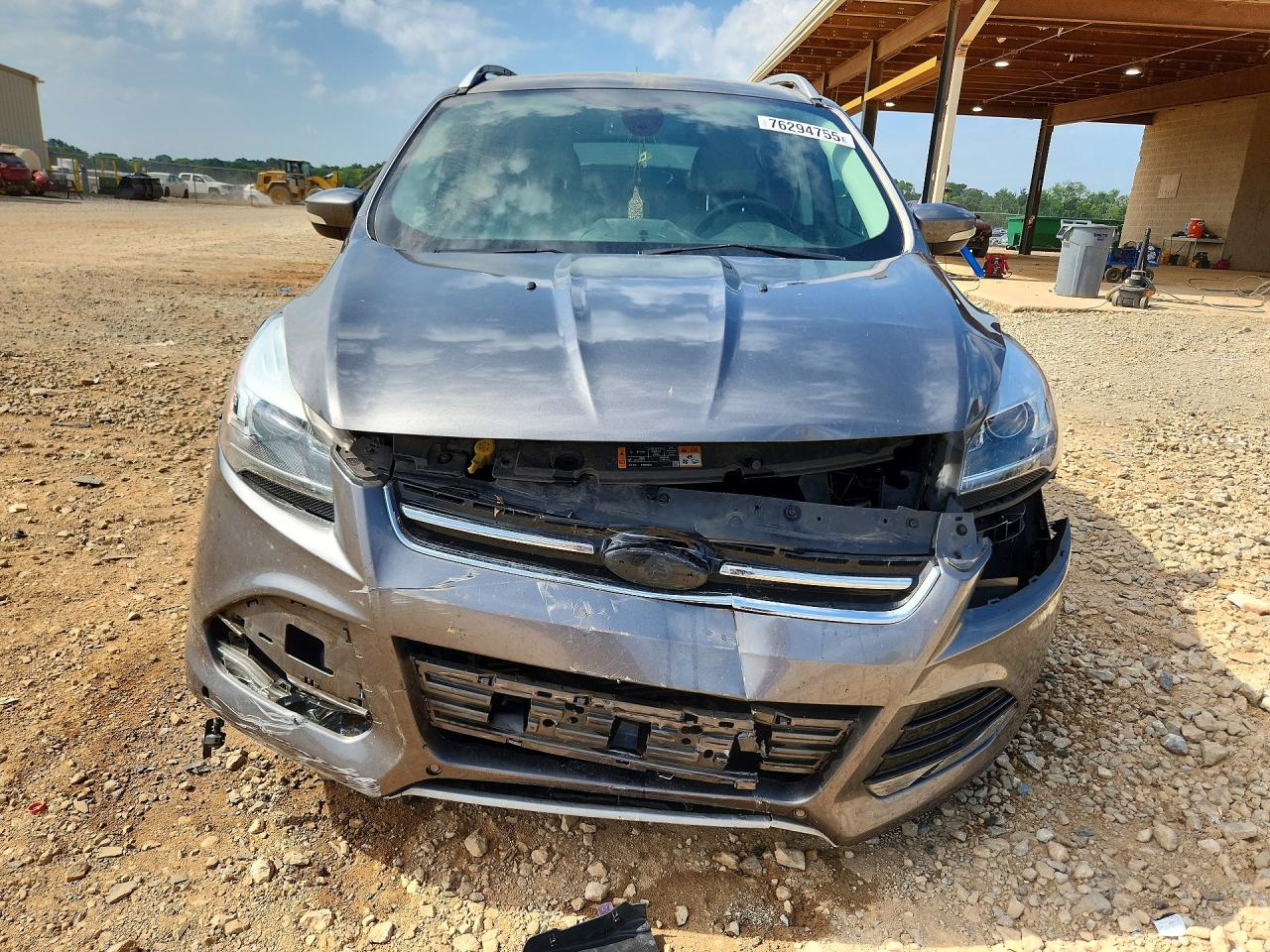2014 Ford Escape Titanium Gray vin: 1FMCU0J91EUB33540