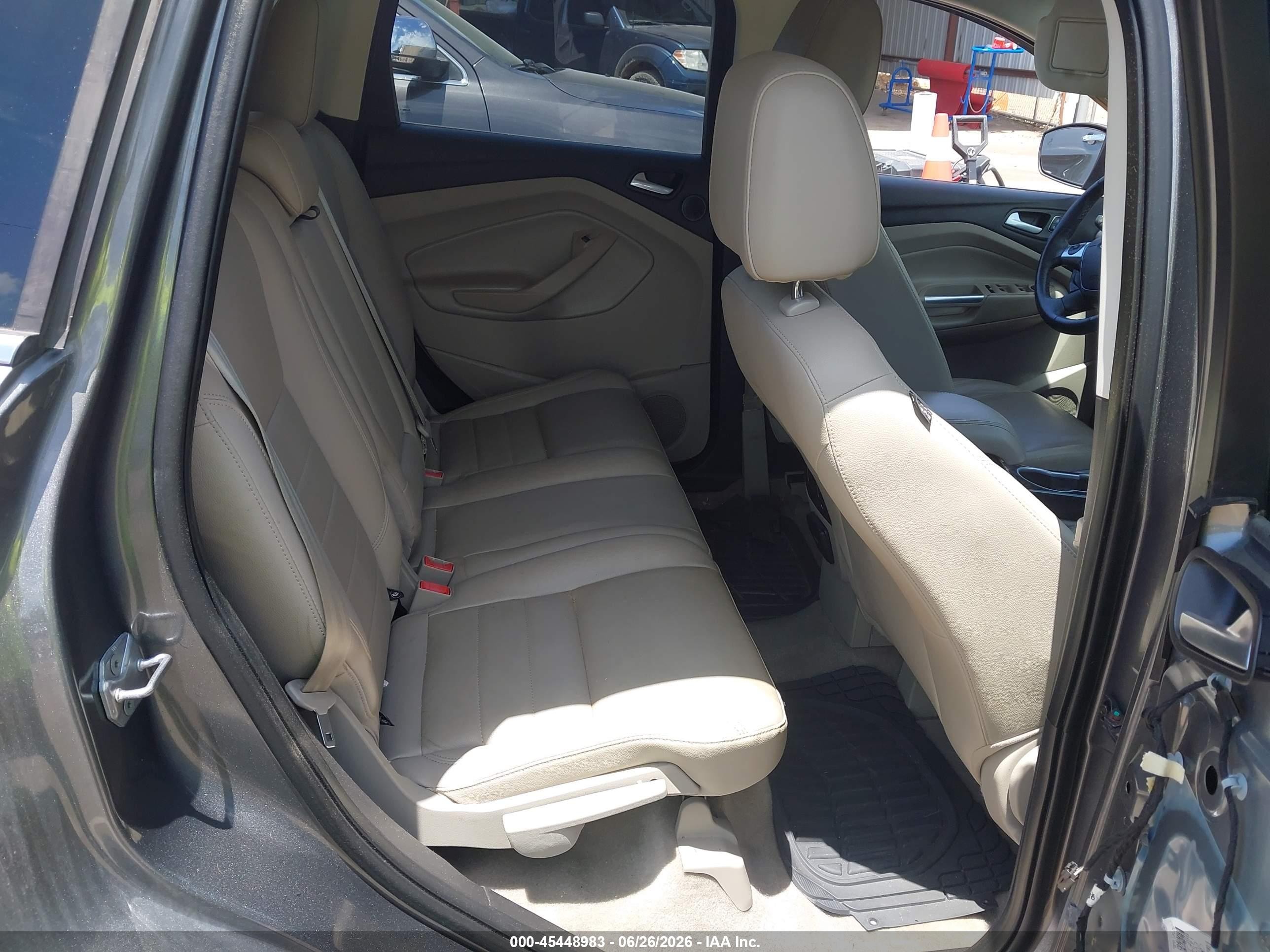 2014 Ford Escape Titanium Gray vin: 1FMCU0J91EUB39225