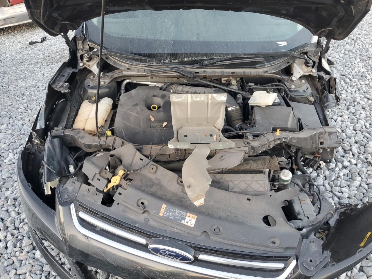 2014 Ford Escape Titanium Black vin: 1FMCU0J91EUB66277