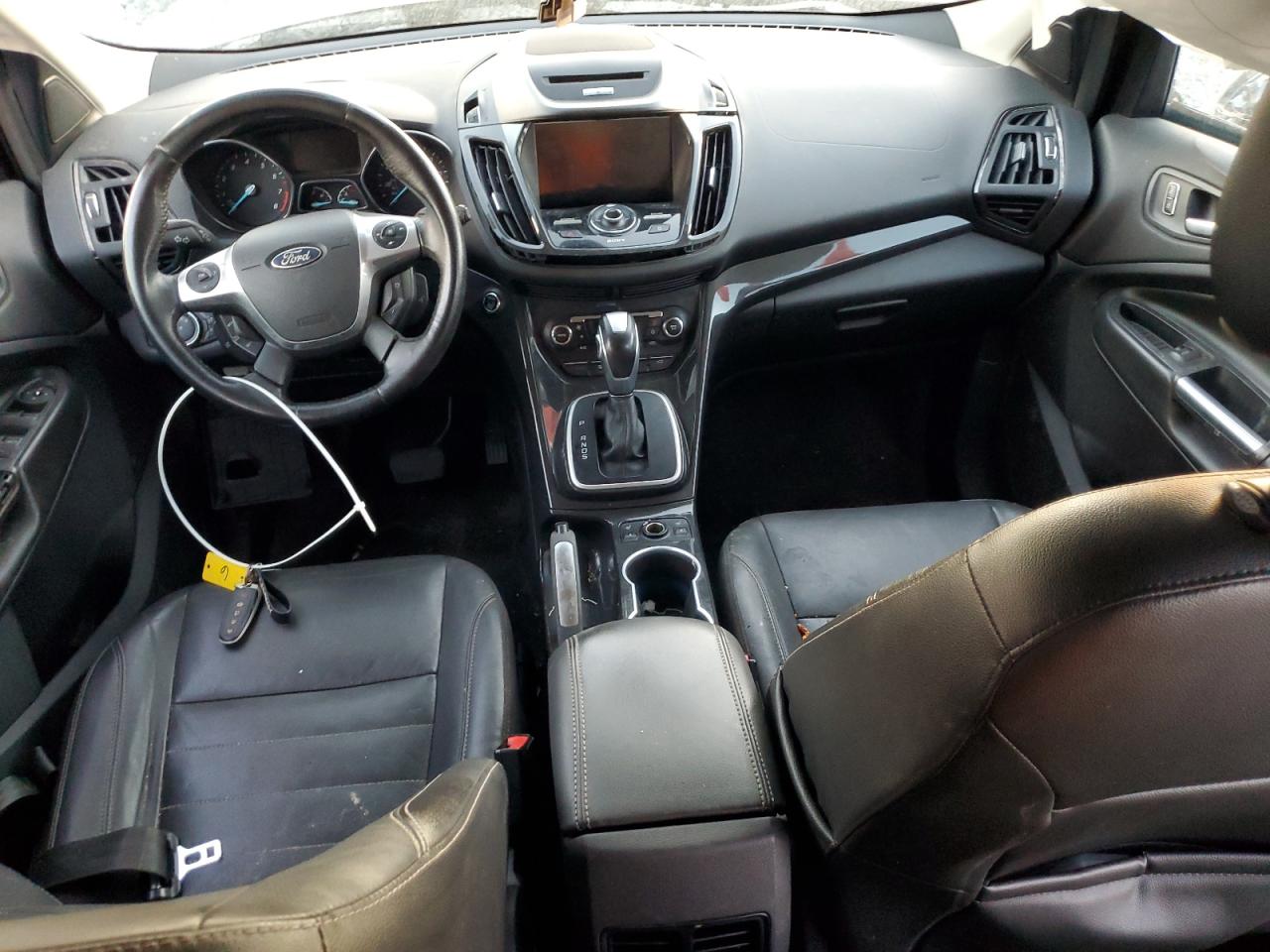 2014 Ford Escape Titanium Black vin: 1FMCU0J91EUB66277