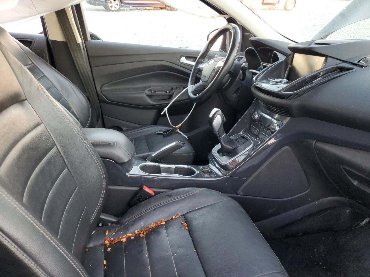 2014 Ford Escape Titanium Black vin: 1FMCU0J91EUB66277