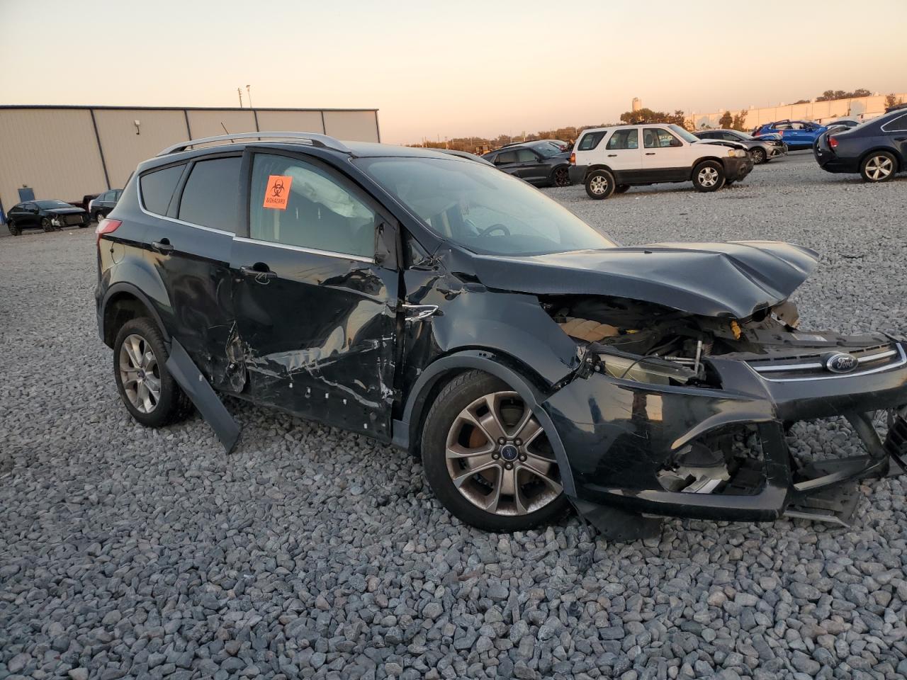 2014 Ford Escape Titanium Black vin: 1FMCU0J91EUB66277
