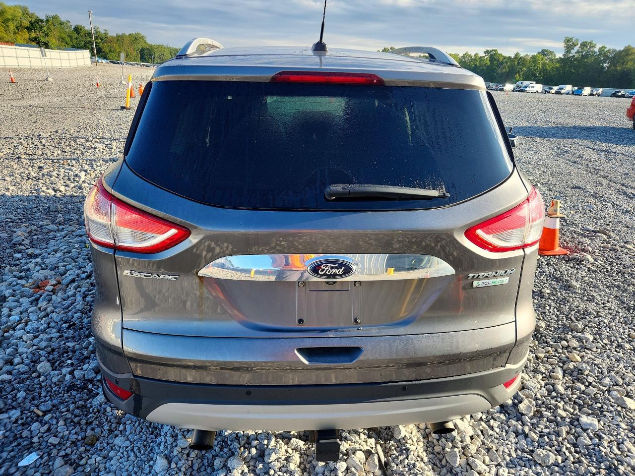 2014 Ford Escape Titanium Gray vin: 1FMCU0J91EUC50440