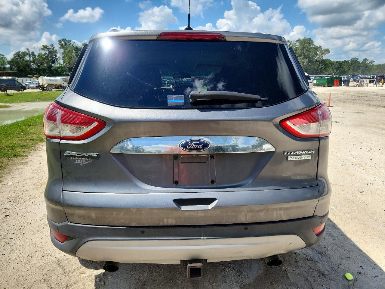 2014 Ford Escape Titanium Gray vin: 1FMCU0J91EUD49081