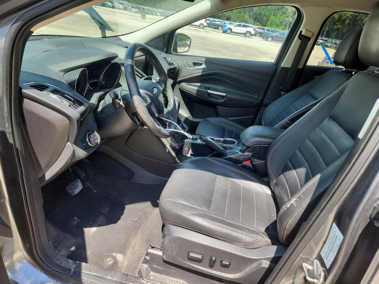 2014 Ford Escape Titanium Gray vin: 1FMCU0J91EUD49081