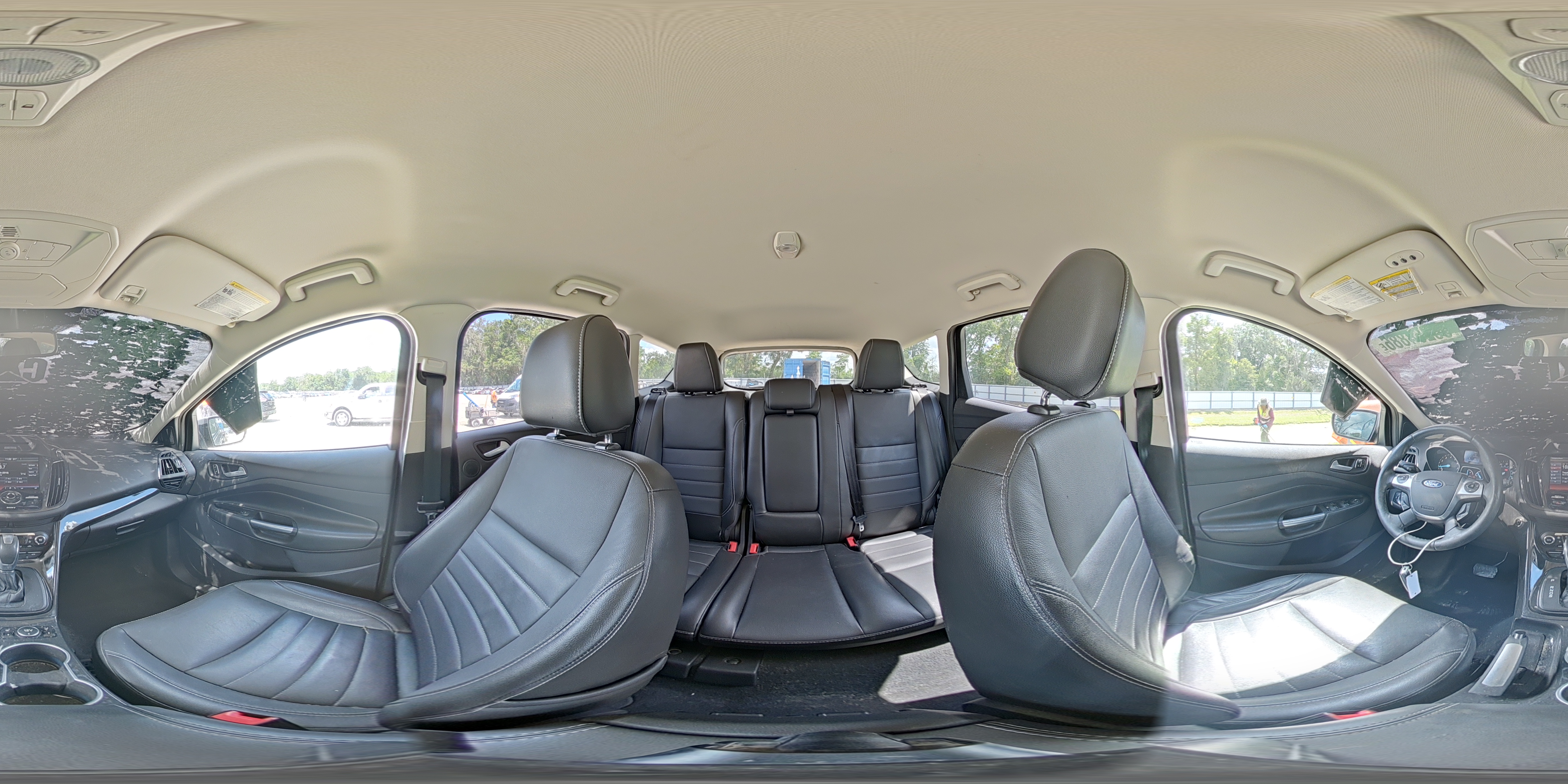 2014 Ford Escape Titanium Gray vin: 1FMCU0J91EUD49081