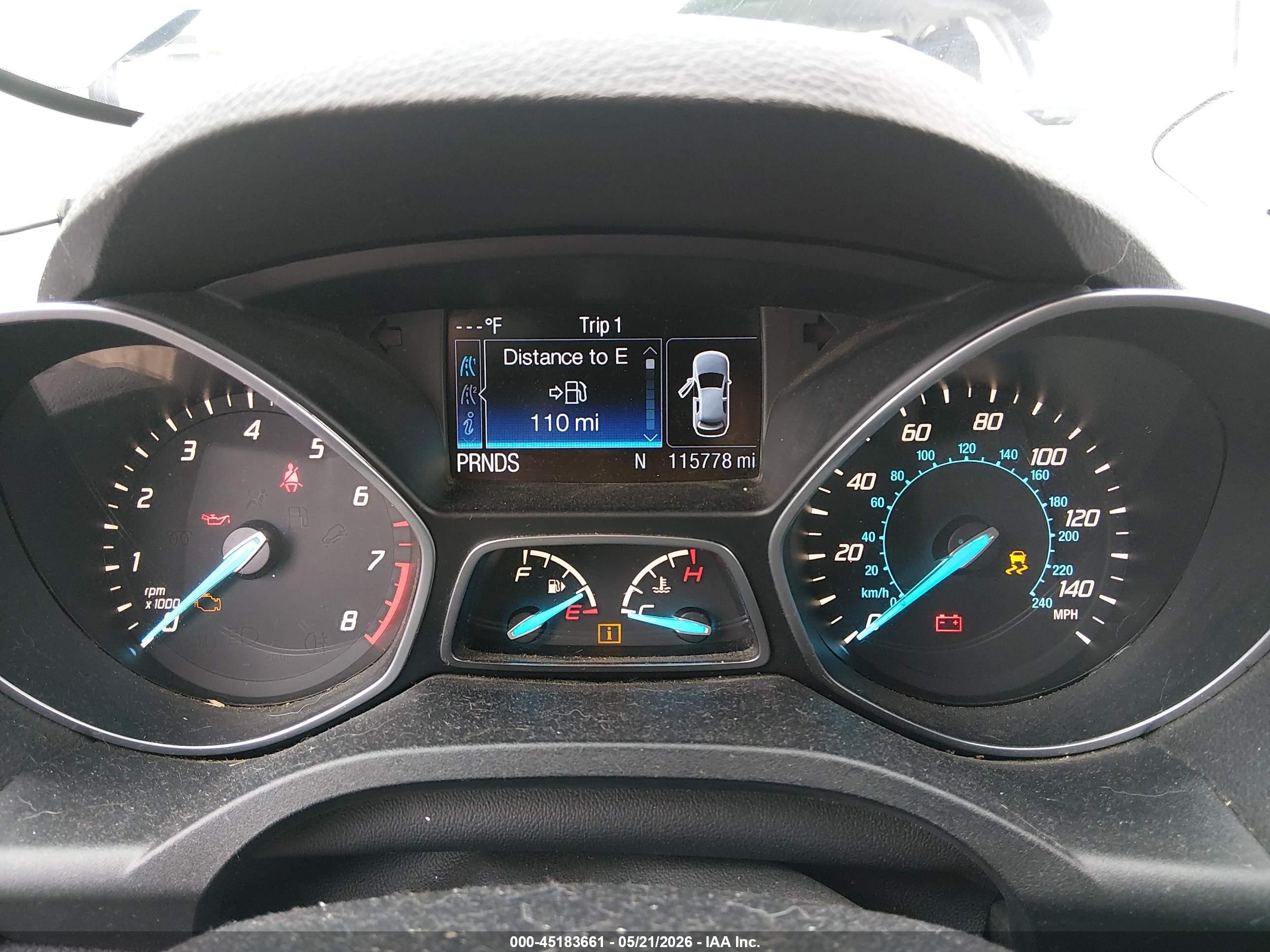 2014 Ford Escape Titanium Blue vin: 1FMCU0J91EUE23860