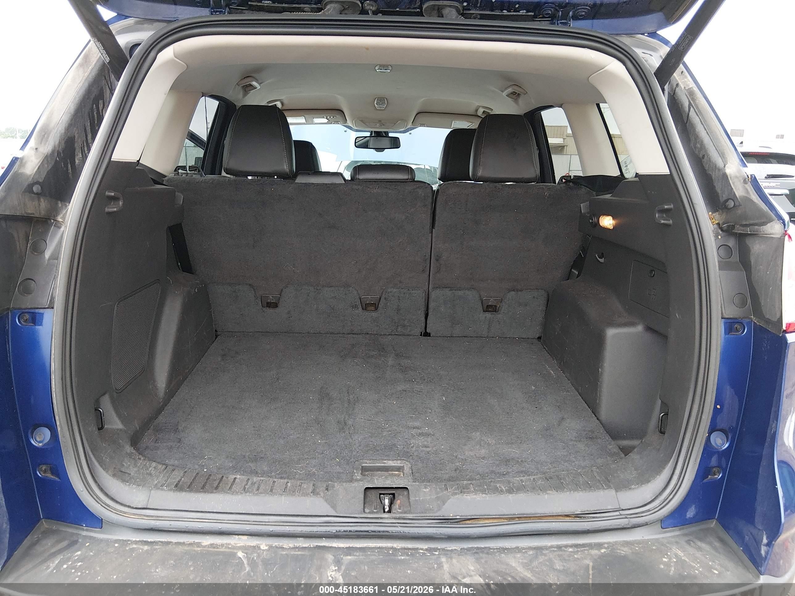 2014 Ford Escape Titanium Blue vin: 1FMCU0J91EUE23860