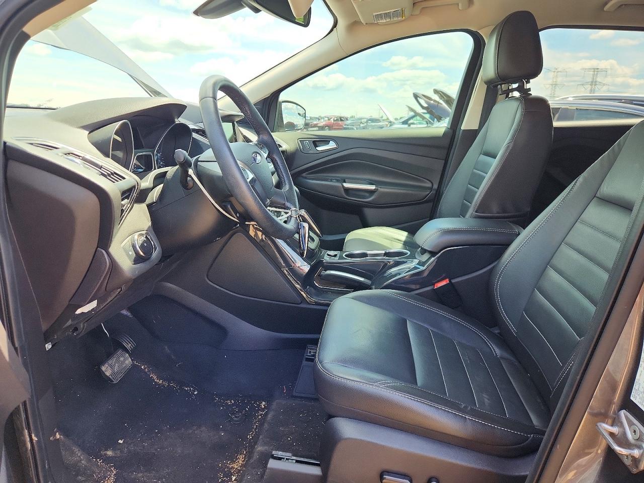 2014 Ford Escape Titanium Gray vin: 1FMCU0J91EUE25141