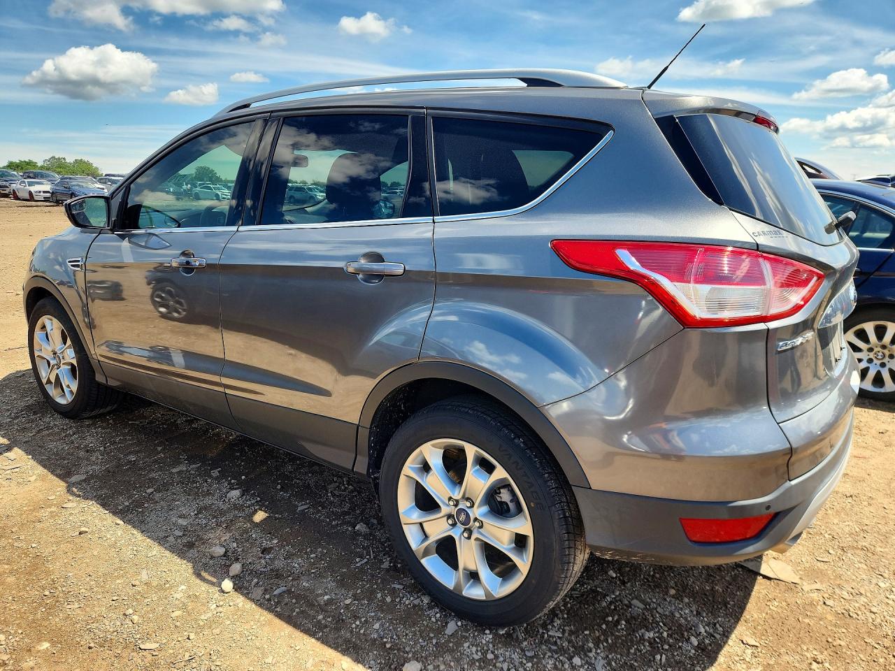 2014 Ford Escape Titanium Gray vin: 1FMCU0J91EUE25141