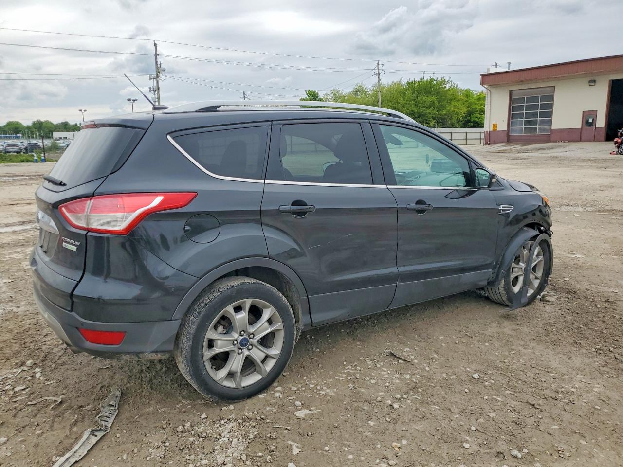 2015 Ford Escape Titanium Black vin: 1FMCU0J91FUA50739