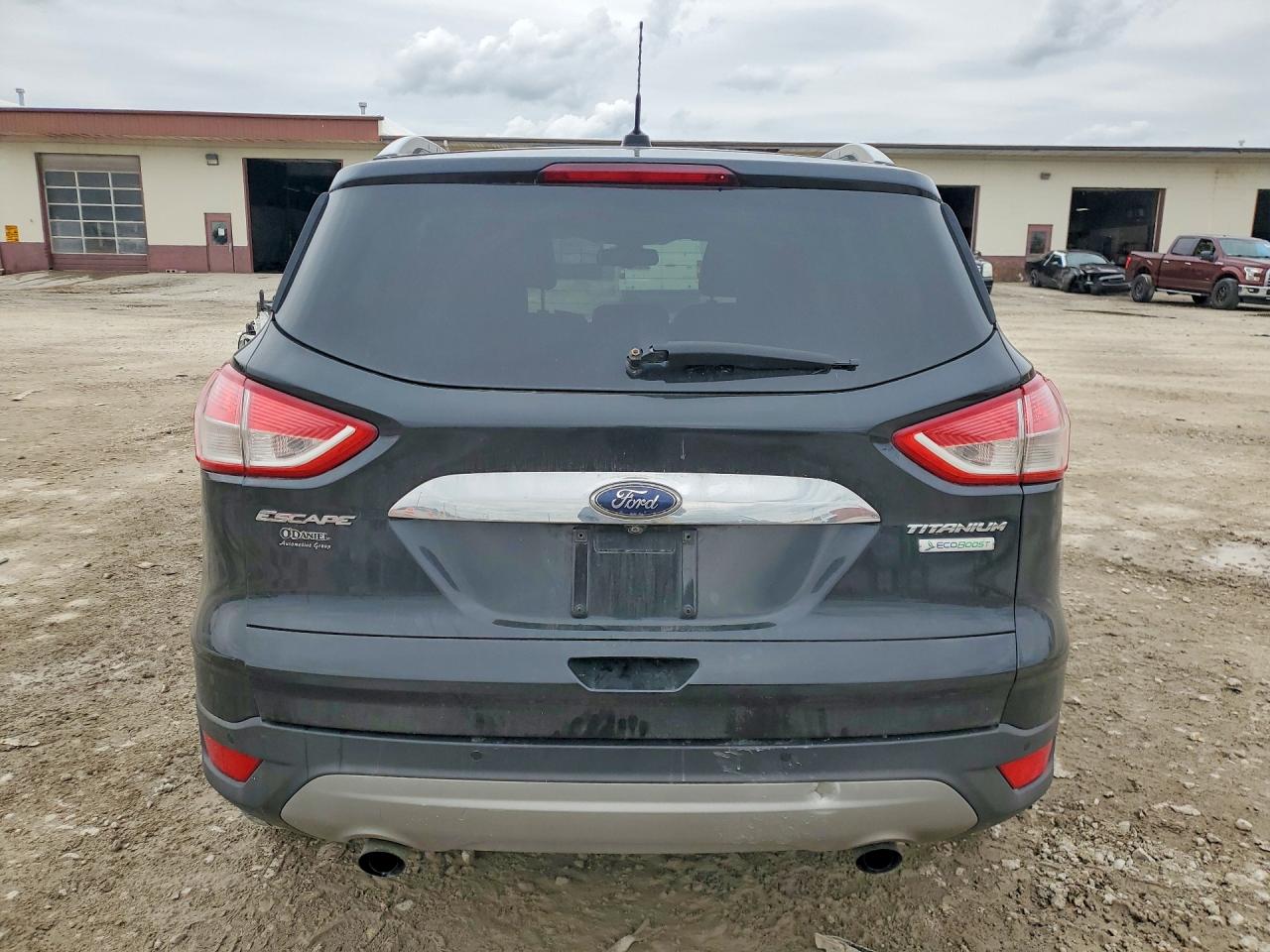 2015 Ford Escape Titanium Black vin: 1FMCU0J91FUA50739