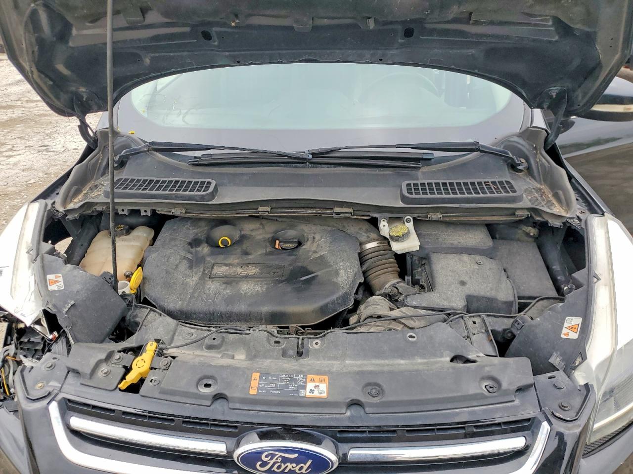 2015 Ford Escape Titanium Black vin: 1FMCU0J91FUA50739