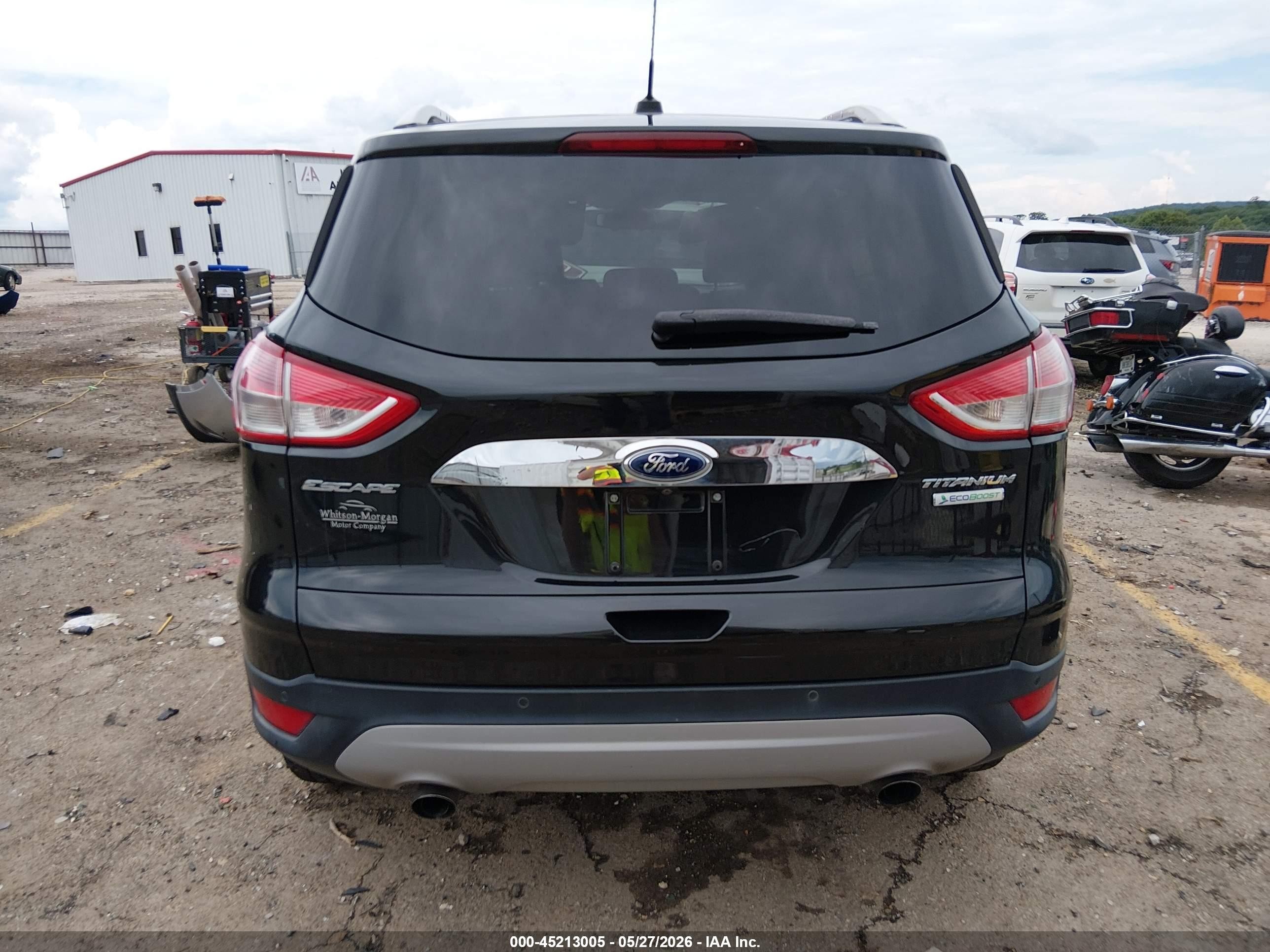 2015 Ford Escape Titanium Black vin: 1FMCU0J91FUA90240