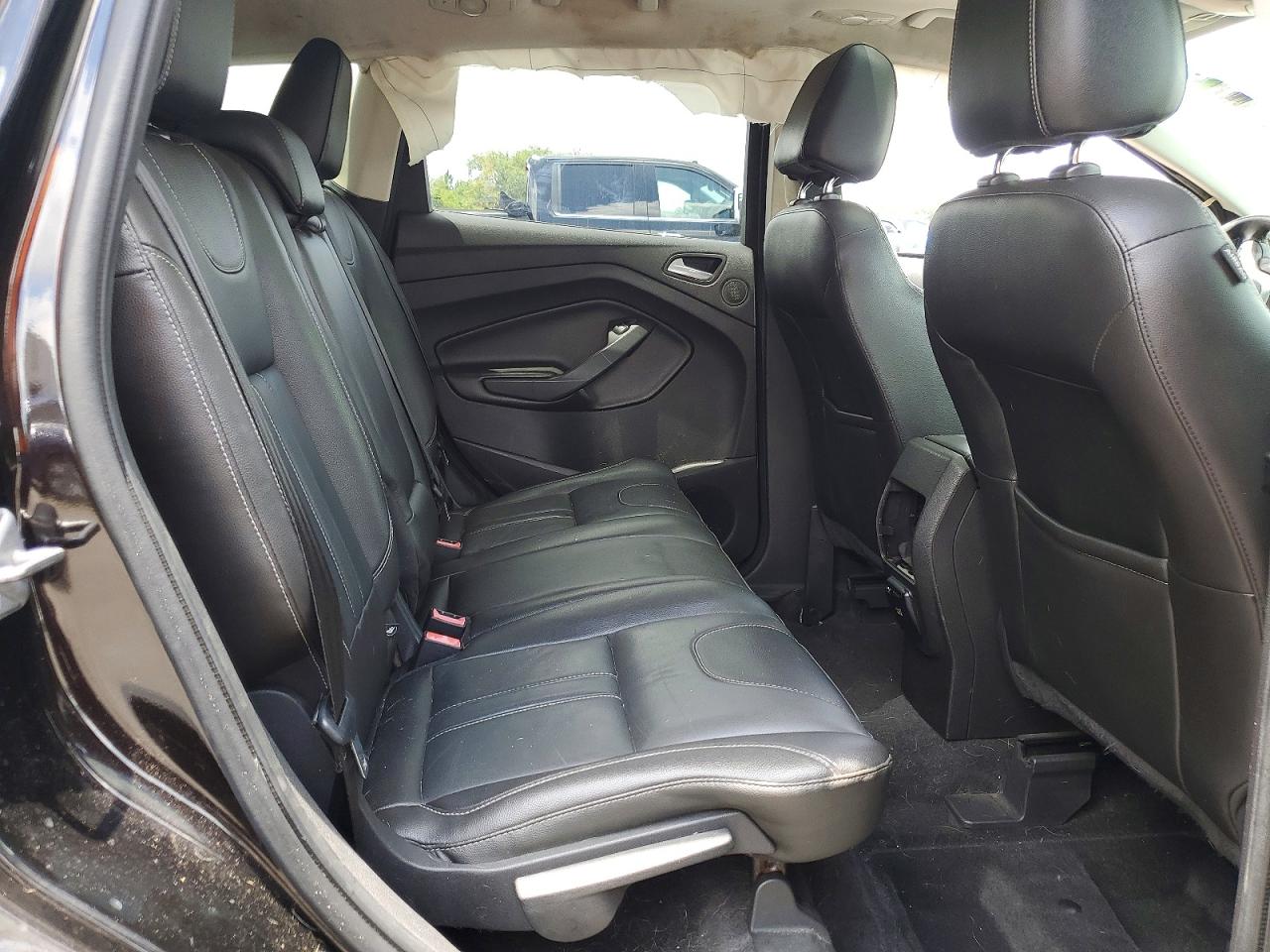 2013 Ford Escape Titanium Черный vin: 1FMCU0J92DUD22423