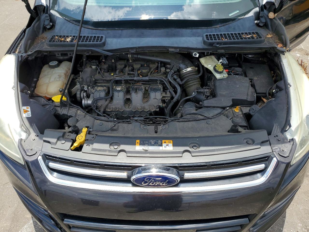 2013 Ford Escape Titanium Черный vin: 1FMCU0J92DUD22423