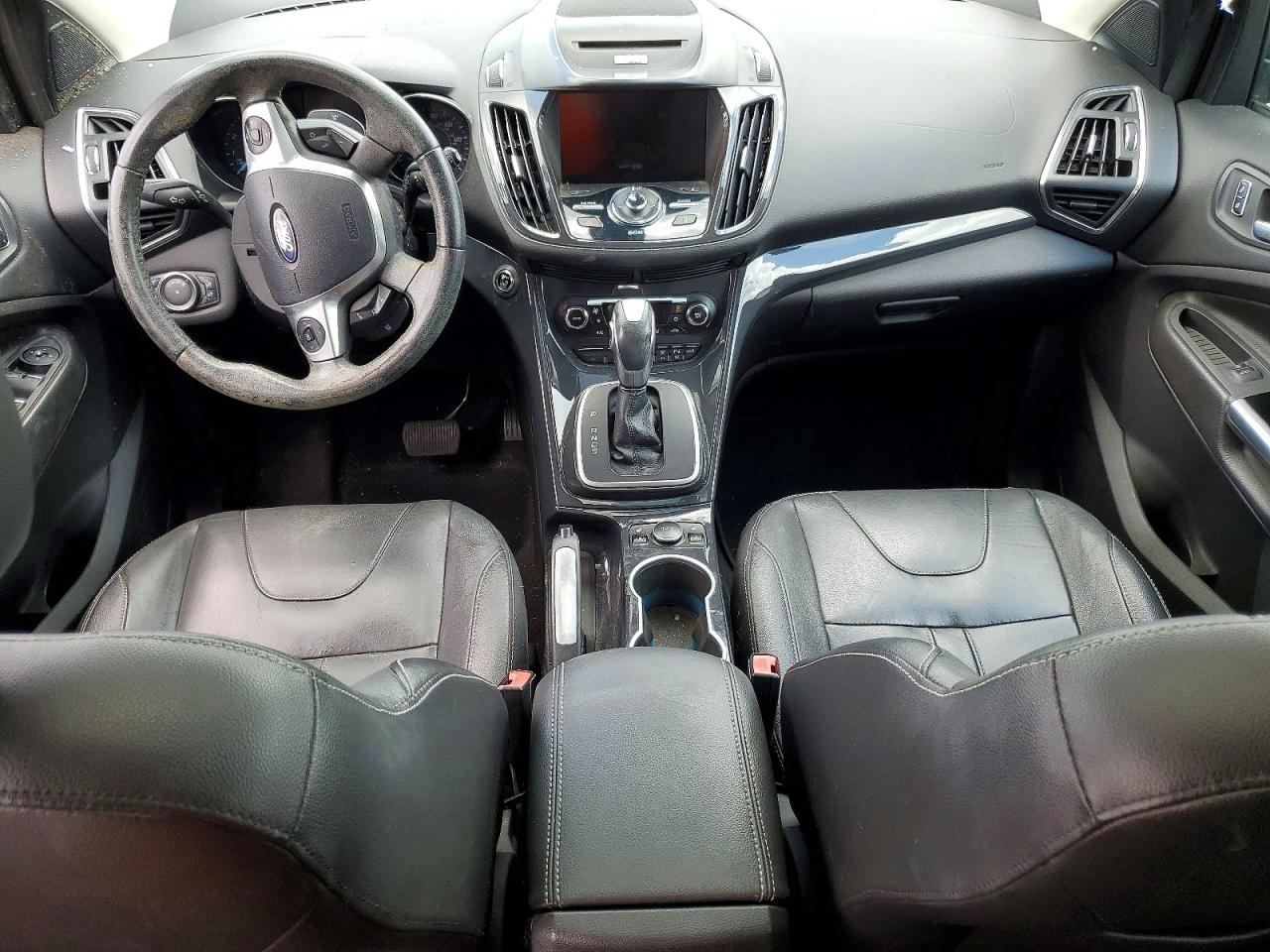 2013 Ford Escape Titanium Черный vin: 1FMCU0J92DUD22423