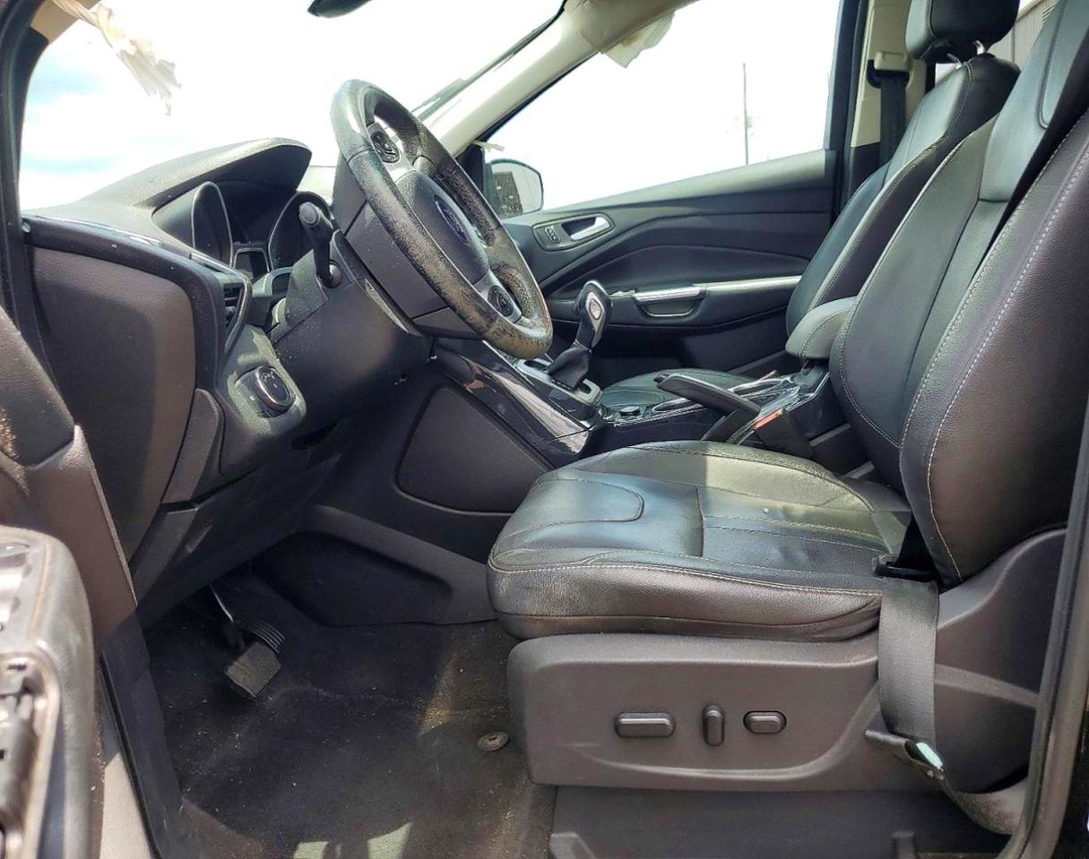 2013 Ford Escape Titanium Черный vin: 1FMCU0J92DUD22423