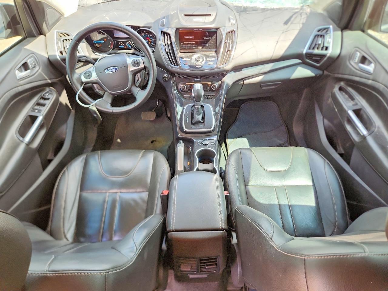 2013 Ford Escape Titanium Black vin: 1FMCU0J92DUD53414