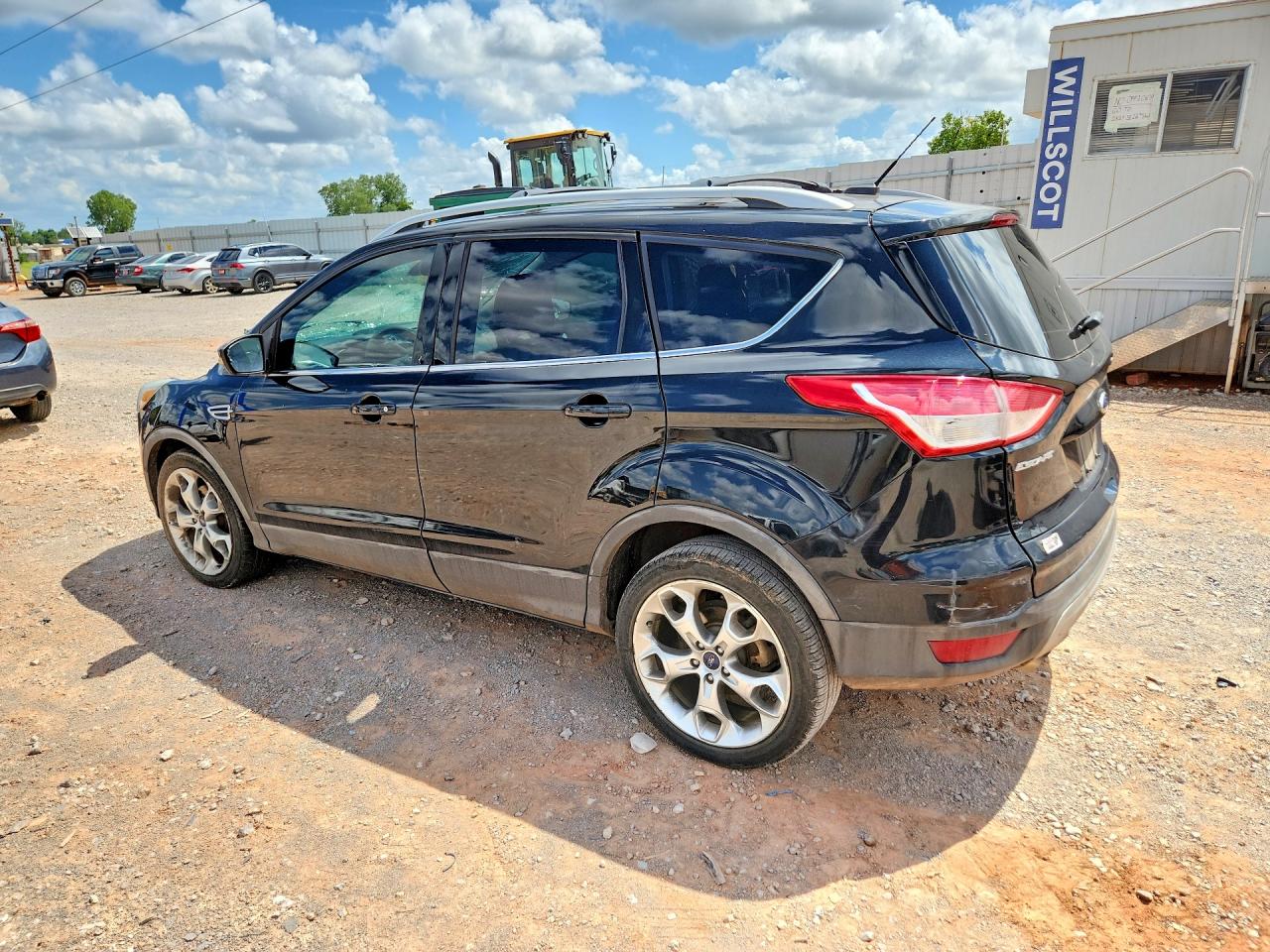 2013 Ford Escape Titanium Black vin: 1FMCU0J92DUD53414
