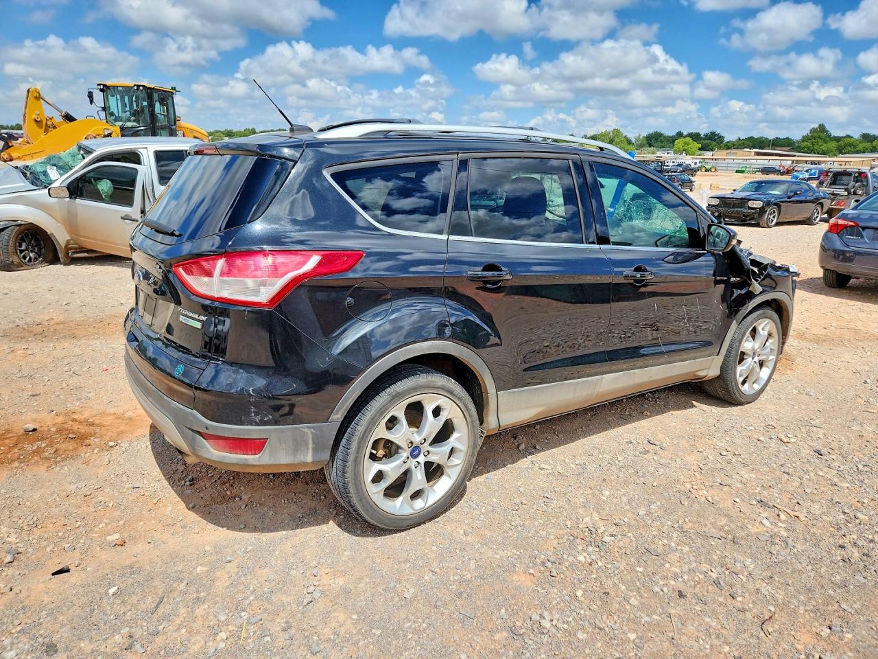 2013 Ford Escape Titanium Black vin: 1FMCU0J92DUD53414