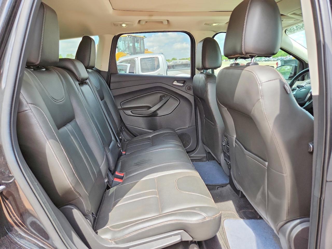 2013 Ford Escape Titanium Black vin: 1FMCU0J92DUD53414
