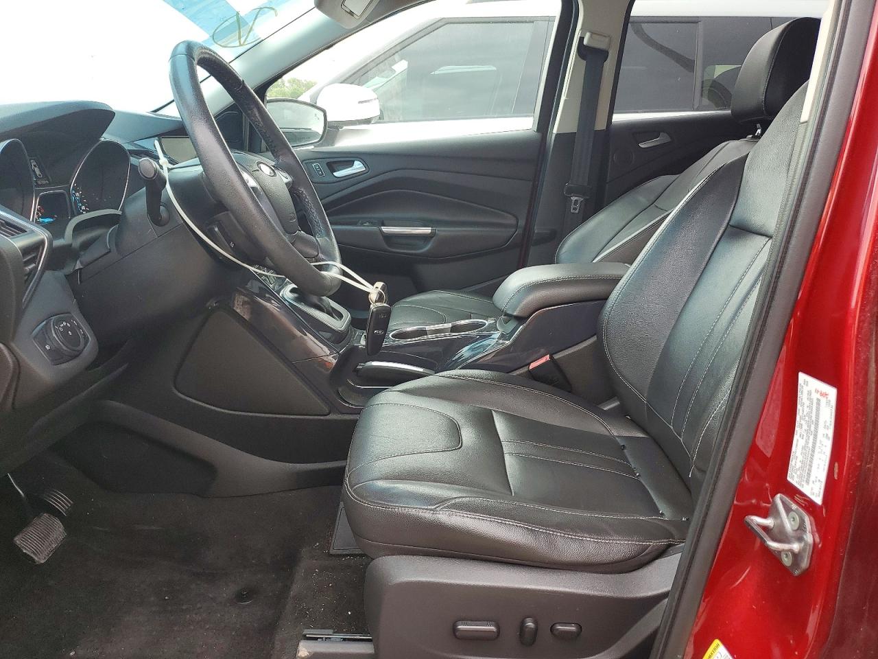 2013 Ford Escape Red vin: 1FMCU0J92DUD68947
