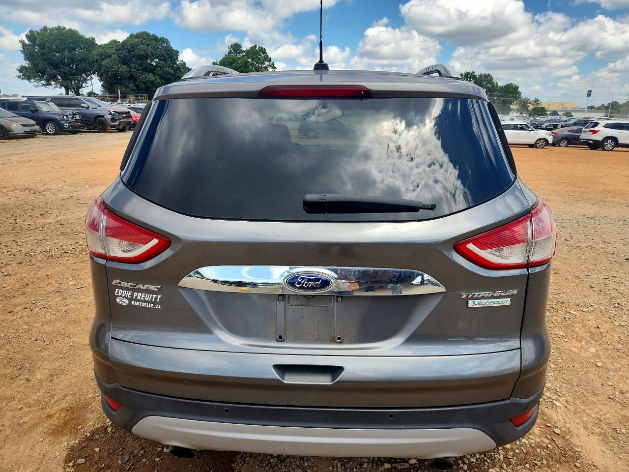2014 Ford Escape Titanium Gray vin: 1FMCU0J92EUD23668
