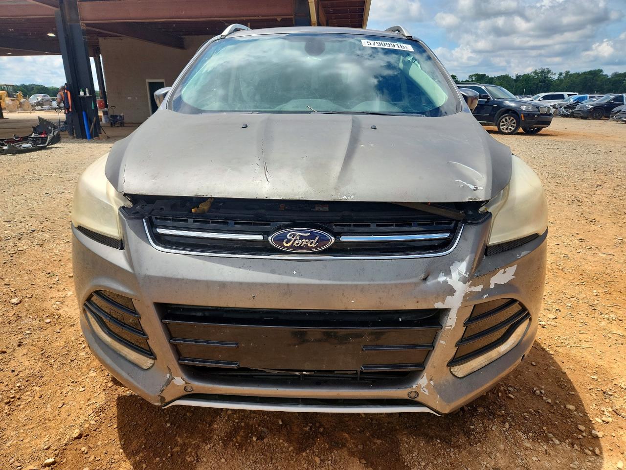 2014 Ford Escape Titanium Gray vin: 1FMCU0J92EUD23668