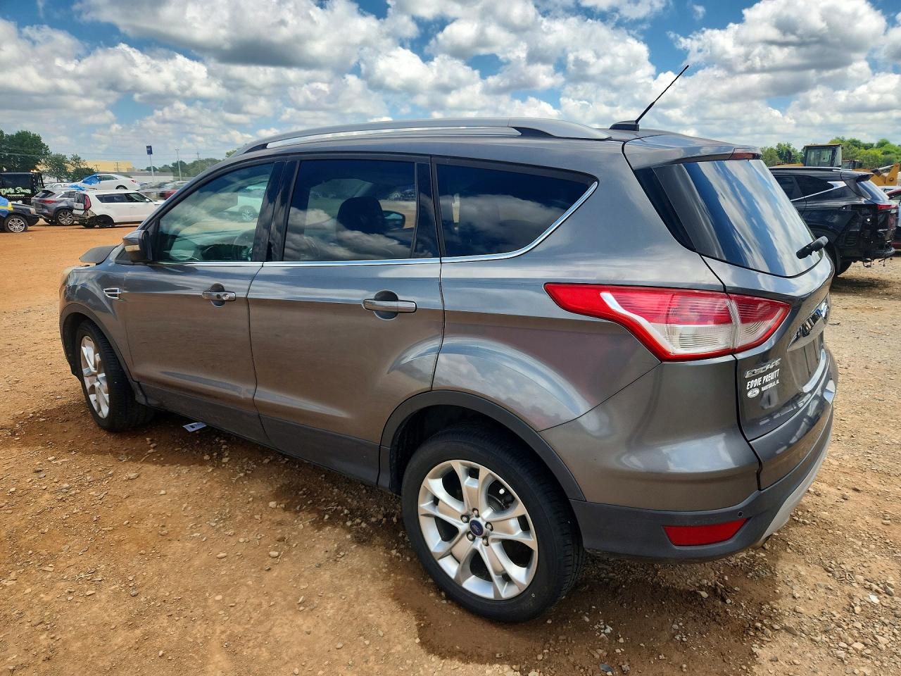 2014 Ford Escape Titanium Gray vin: 1FMCU0J92EUD23668