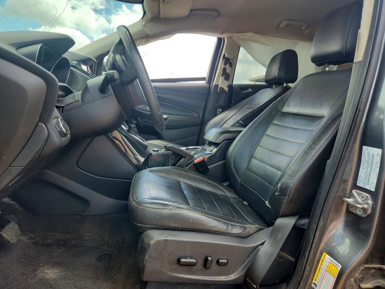2014 Ford Escape Titanium Gray vin: 1FMCU0J92EUD23668