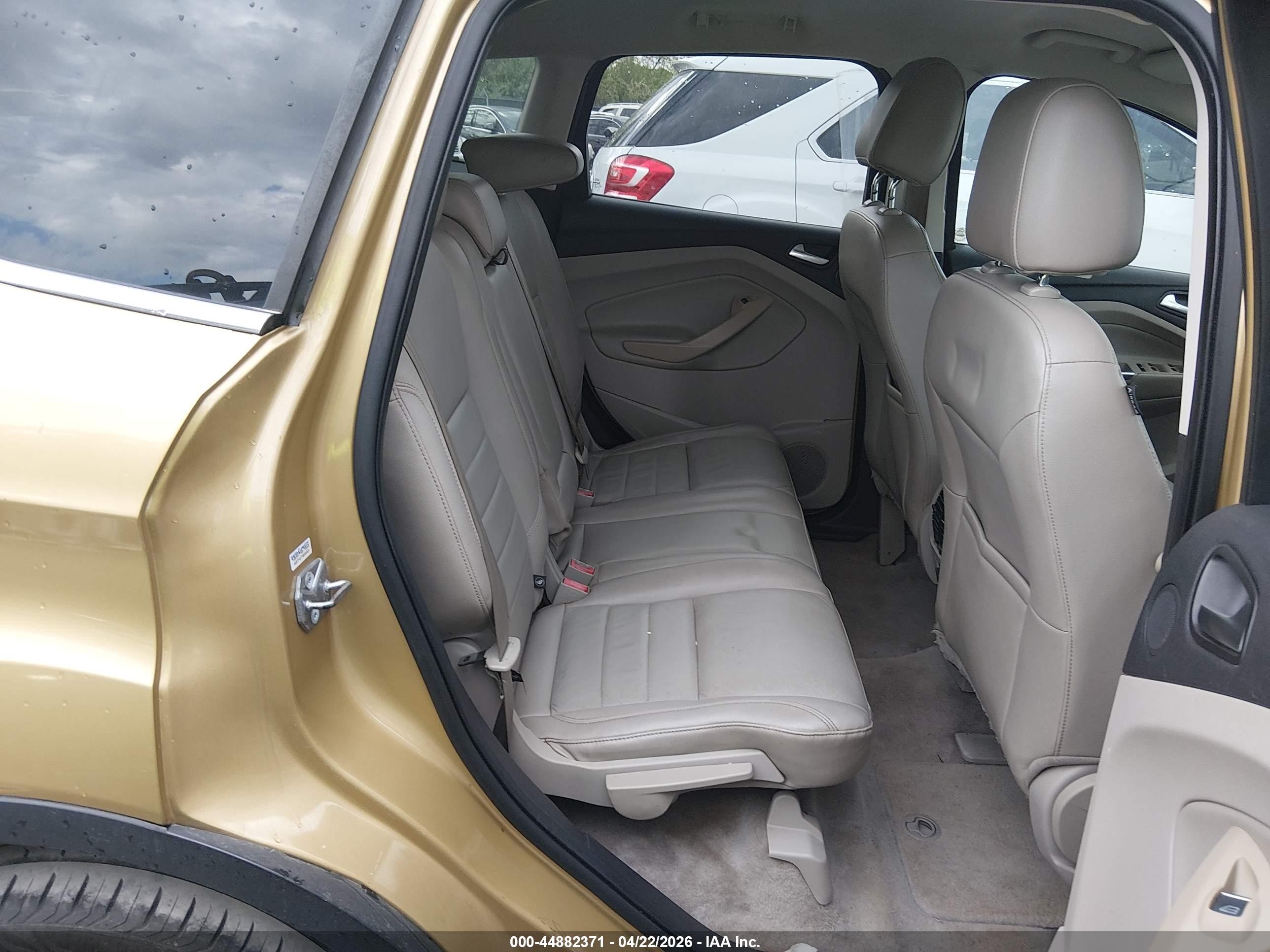 2014 Ford Escape Titanium Gold vin: 1FMCU0J92EUD63443