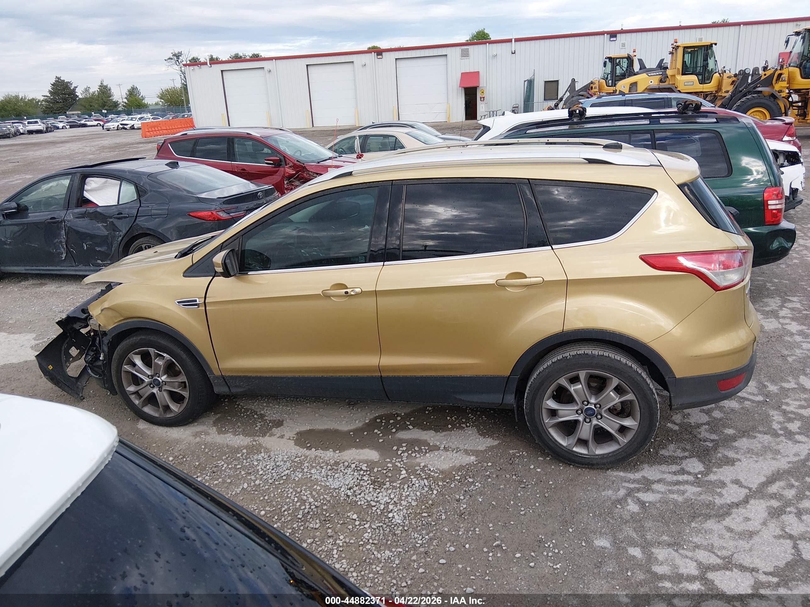 2014 Ford Escape Titanium Gold vin: 1FMCU0J92EUD63443