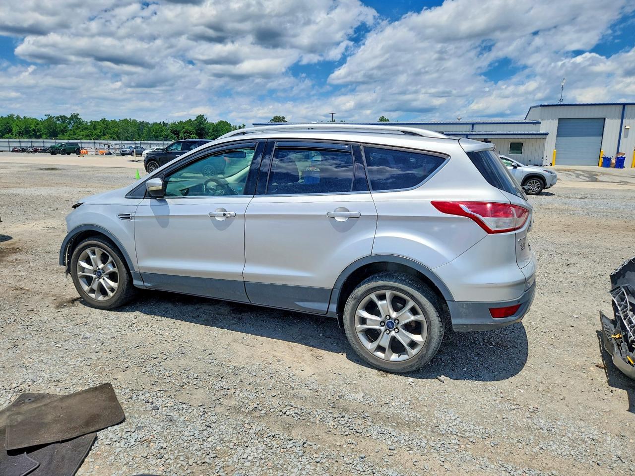 2014 Ford Escape Titanium Gray vin: 1FMCU0J92EUE46483