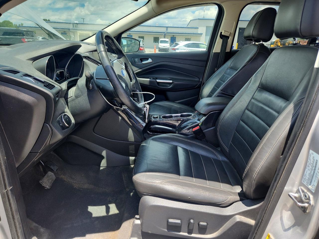 2014 Ford Escape Titanium Gray vin: 1FMCU0J92EUE46483