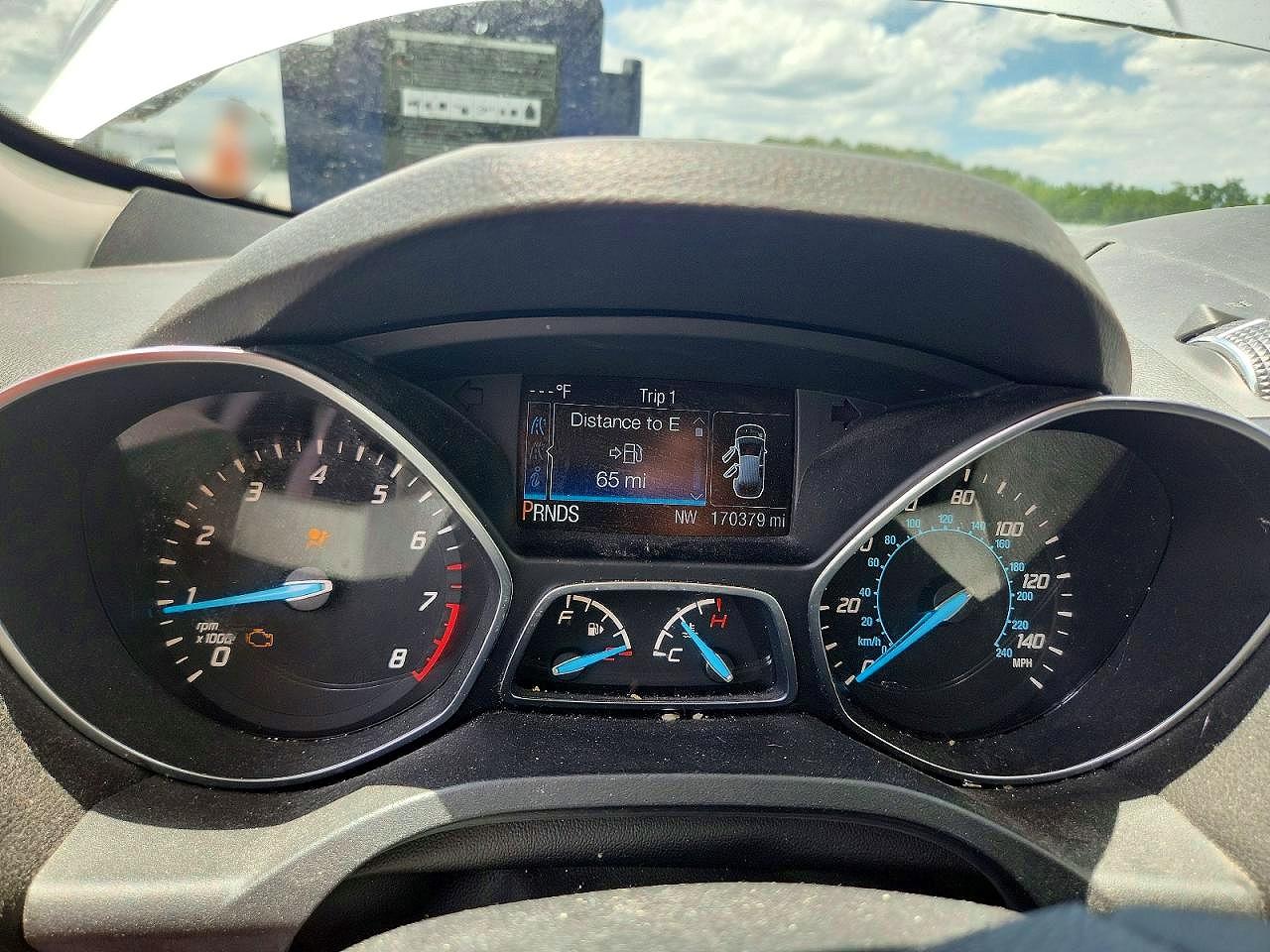 2014 Ford Escape Titanium Gray vin: 1FMCU0J92EUE46483