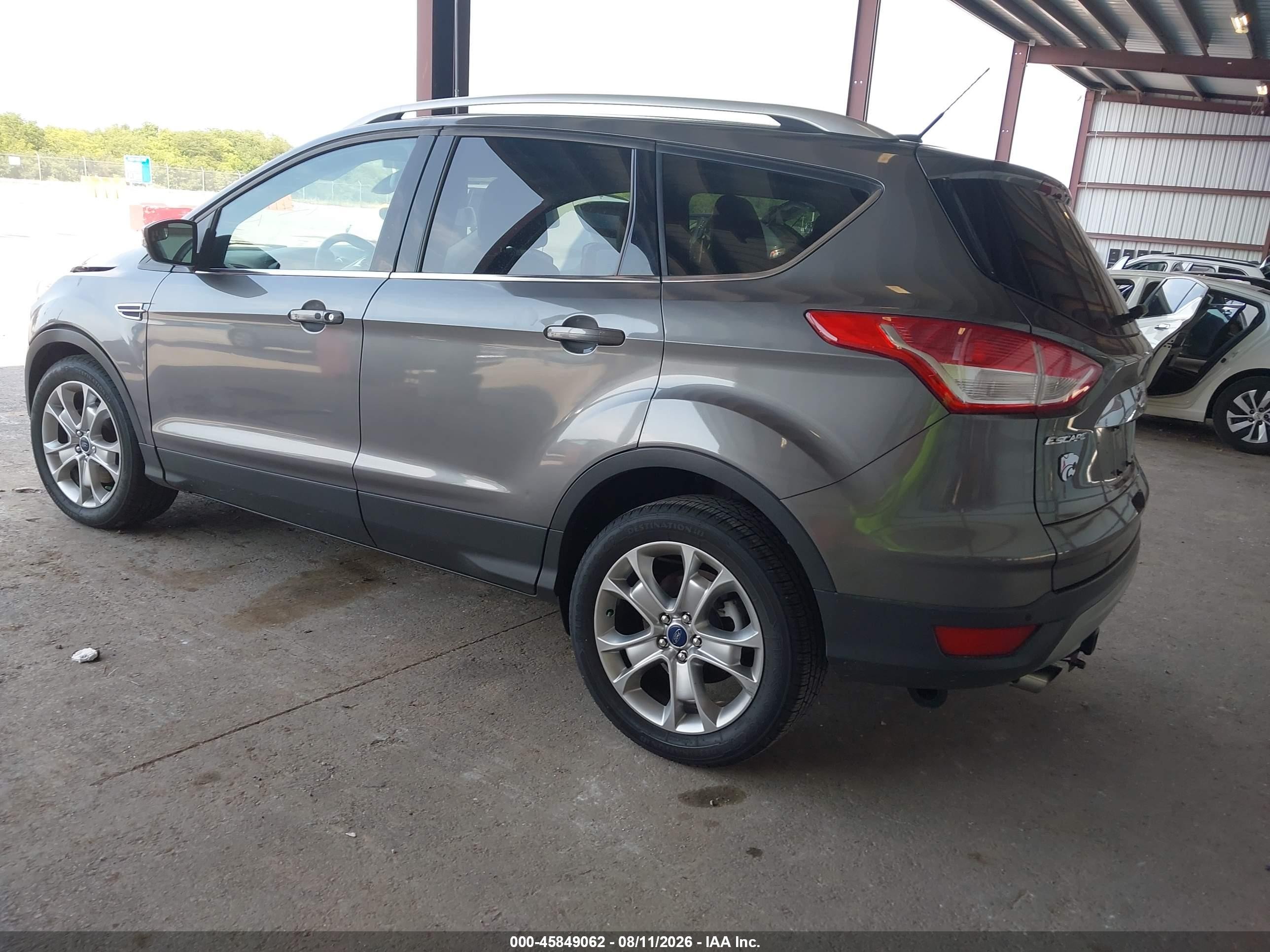 2014 Ford Escape Titanium Gray vin: 1FMCU0J92EUE52073