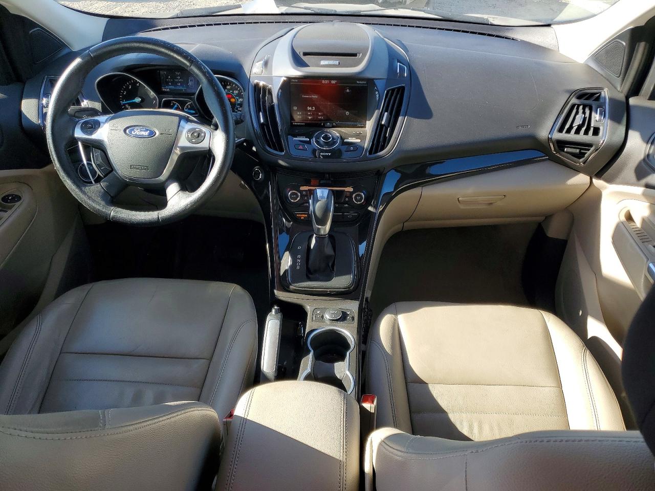 2015 Ford Escape Titanium Gray vin: 1FMCU0J92FUB31734