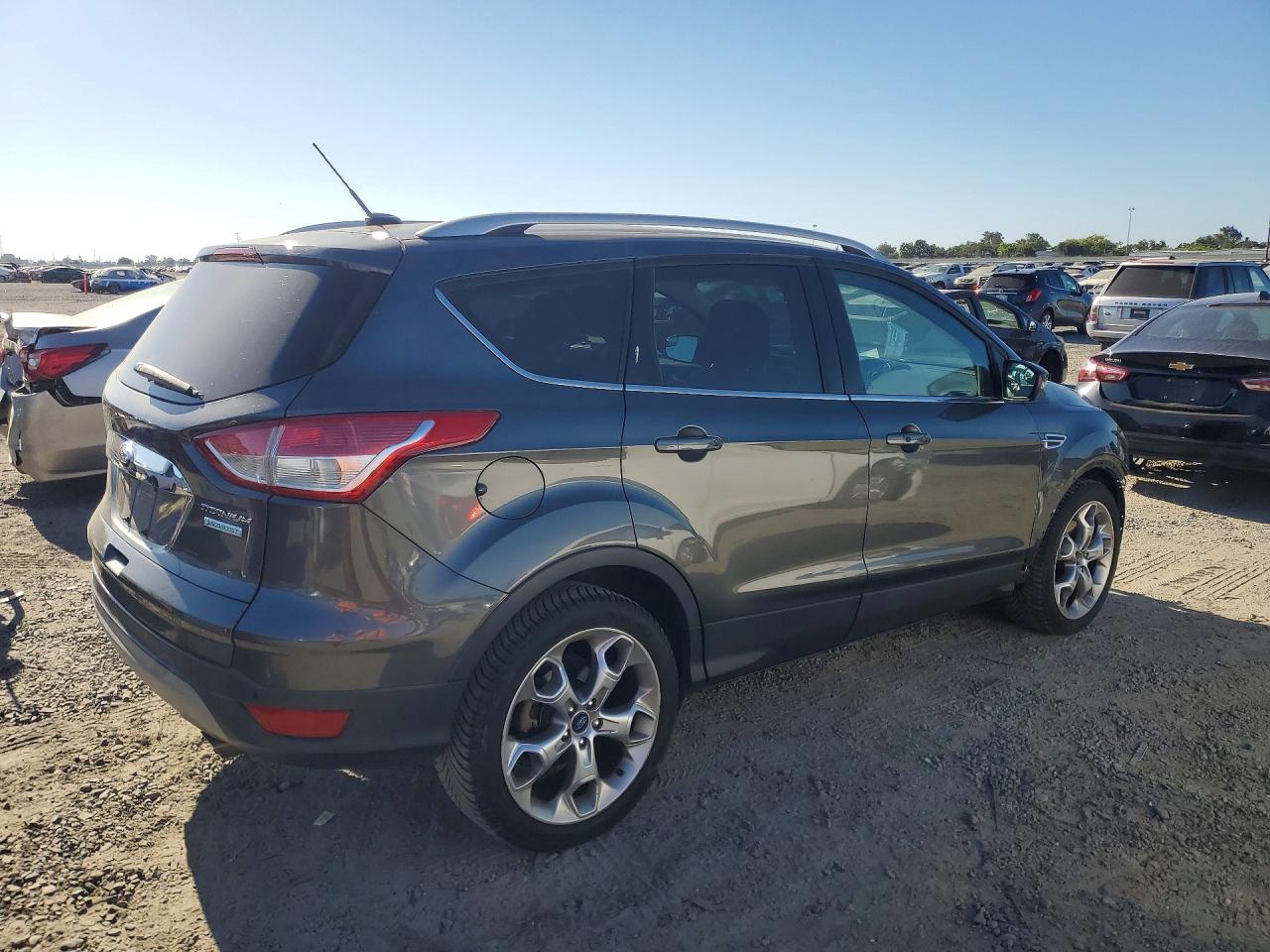 2015 Ford Escape Titanium Gray vin: 1FMCU0J92FUB31734