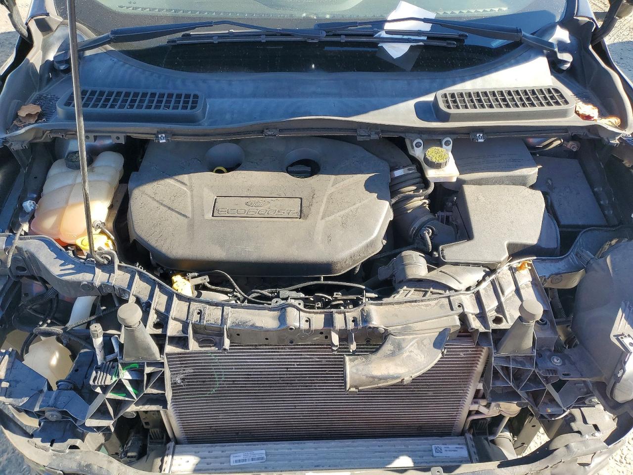 2015 Ford Escape Titanium Gray vin: 1FMCU0J92FUB31734