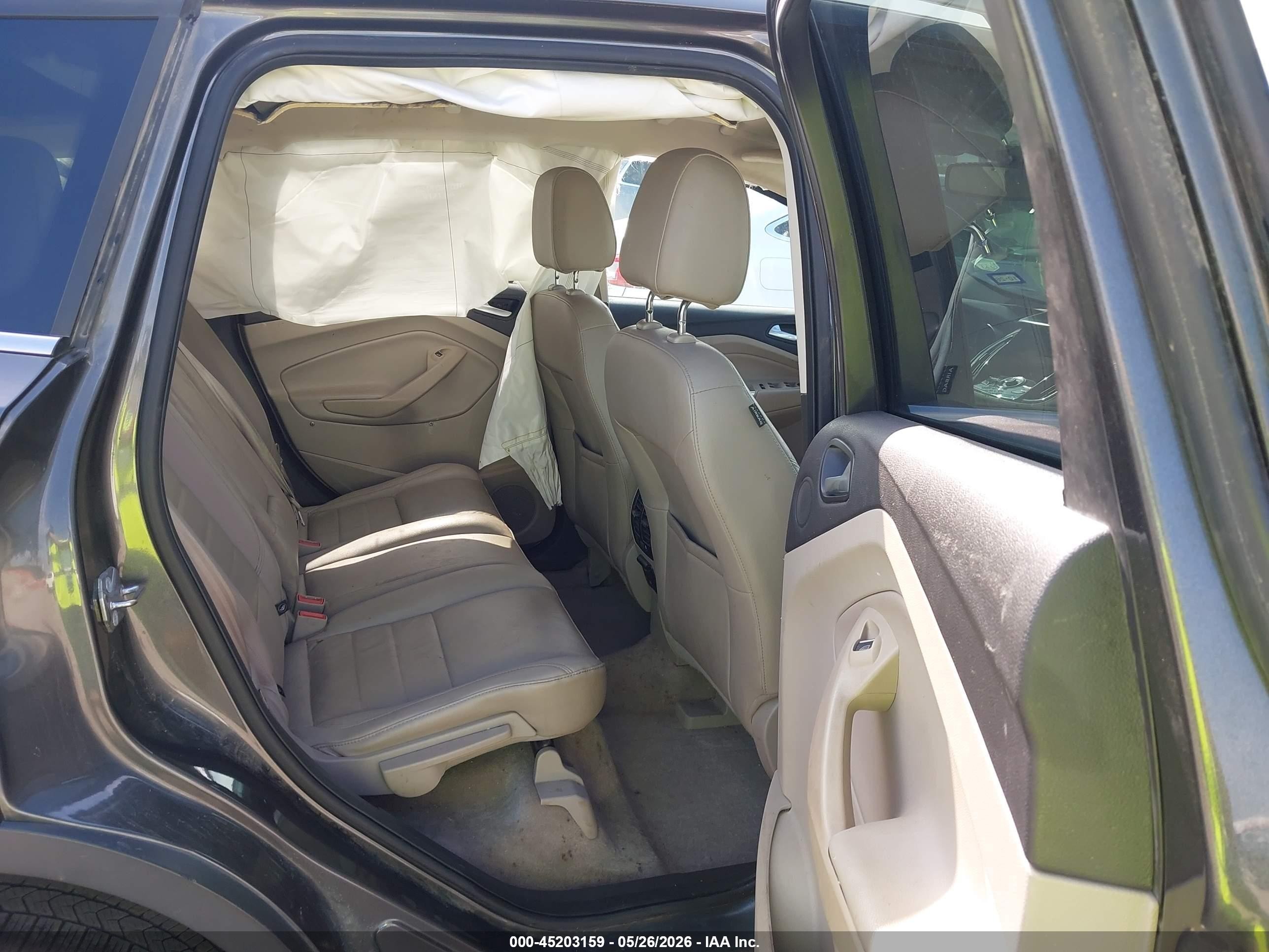 2015 Ford Escape Titanium Gray vin: 1FMCU0J92FUB71327