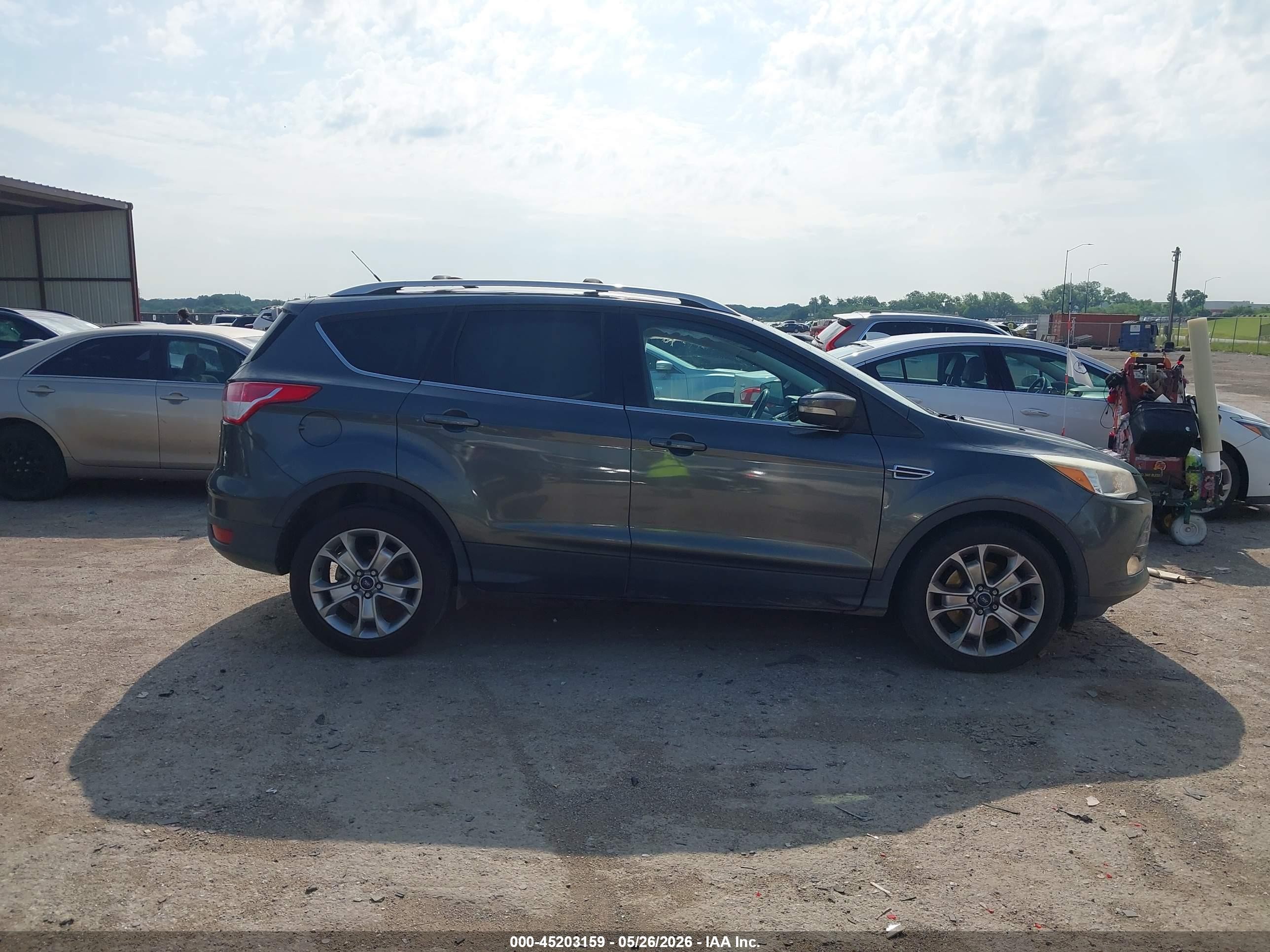 2015 Ford Escape Titanium Gray vin: 1FMCU0J92FUB71327