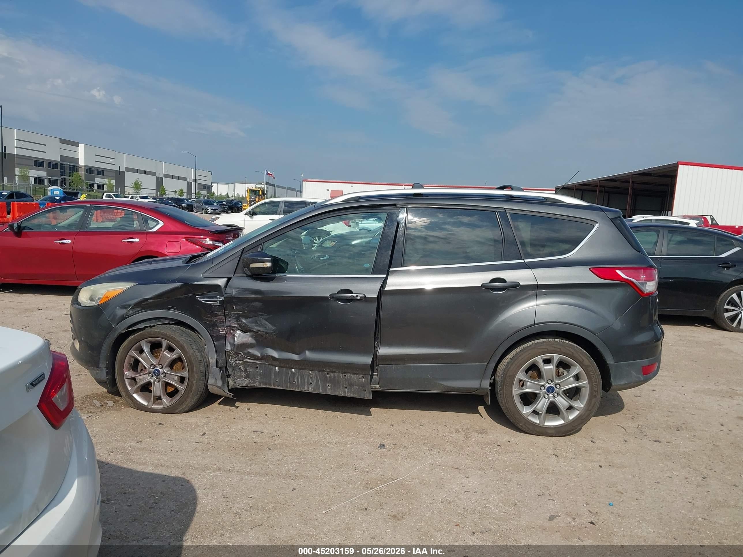 2015 Ford Escape Titanium Gray vin: 1FMCU0J92FUB71327