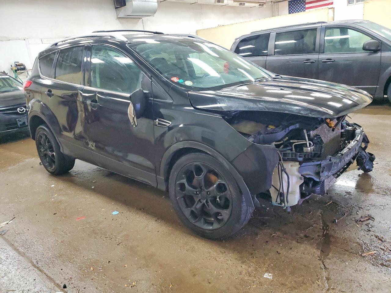 2013 Ford Escape Titanium Black vin: 1FMCU0J93DUB20898