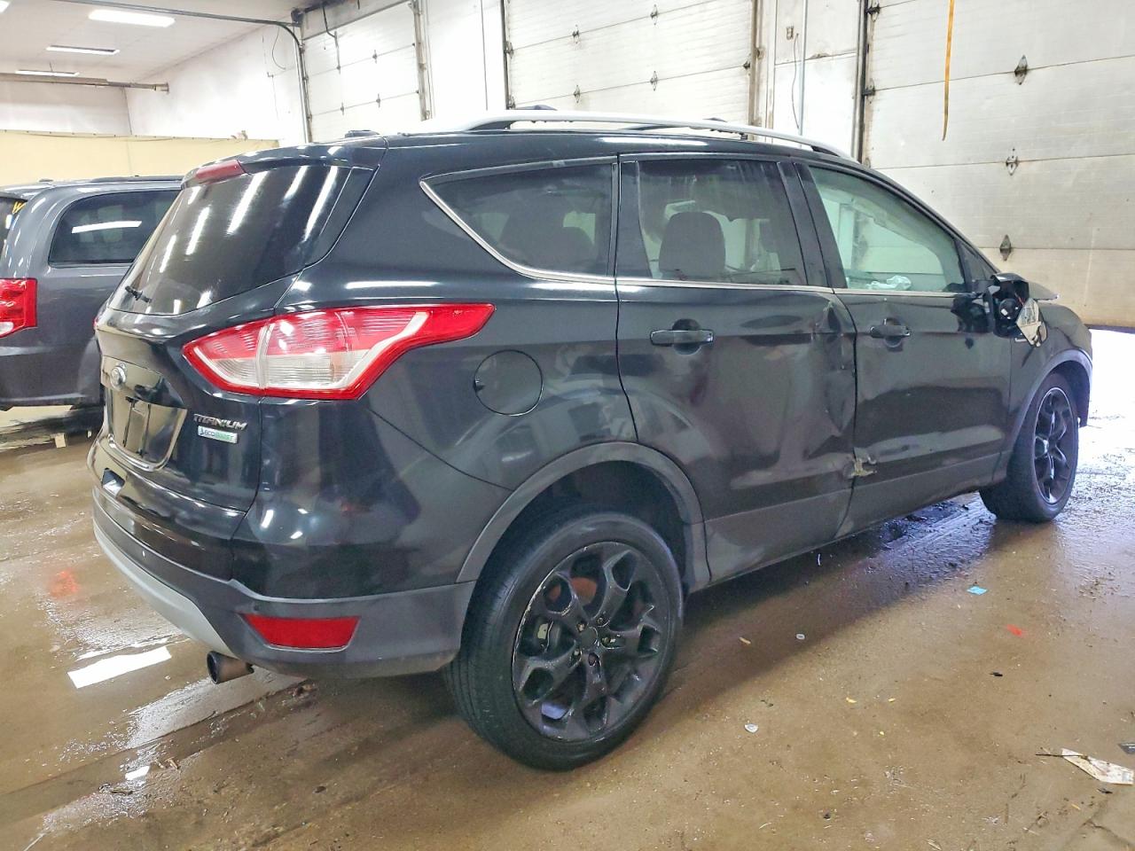 2013 Ford Escape Titanium Black vin: 1FMCU0J93DUB20898