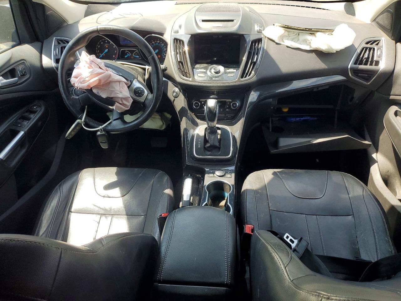 2013 Ford Escape Titanium Black vin: 1FMCU0J93DUB20898