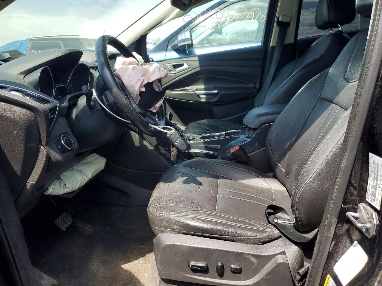 2013 Ford Escape Titanium Black vin: 1FMCU0J93DUB20898