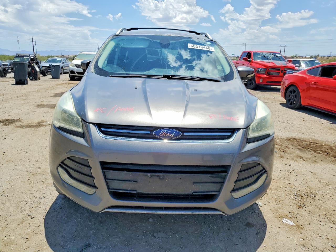 2013 Ford Escape Titanium Charcoal vin: 1FMCU0J93DUB21193