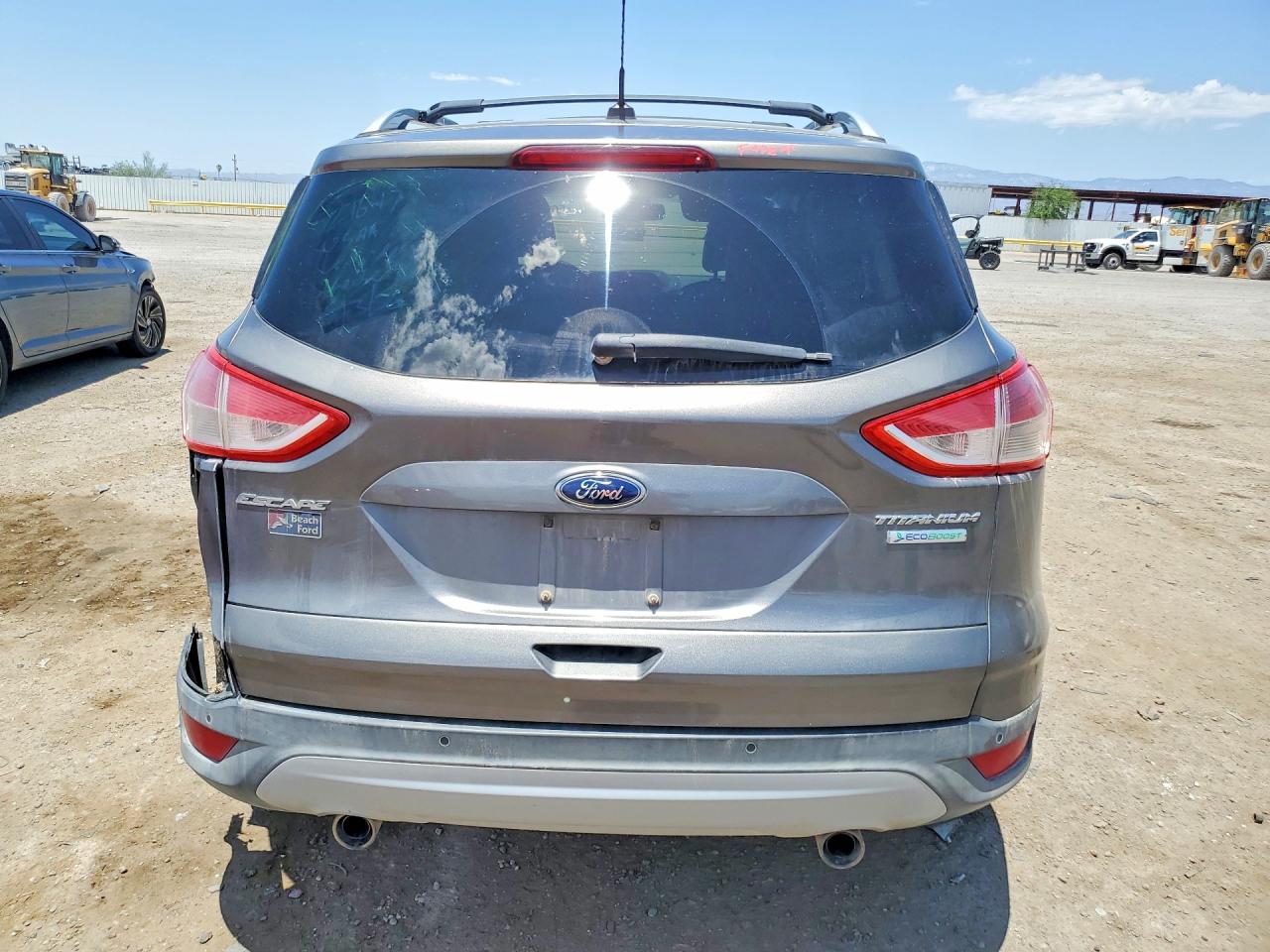 2013 Ford Escape Titanium Charcoal vin: 1FMCU0J93DUB21193